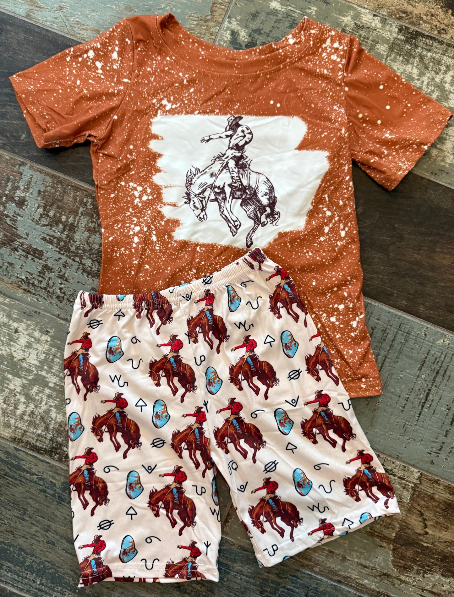 BRONCIN' COWBOY BOYS SET (SW)