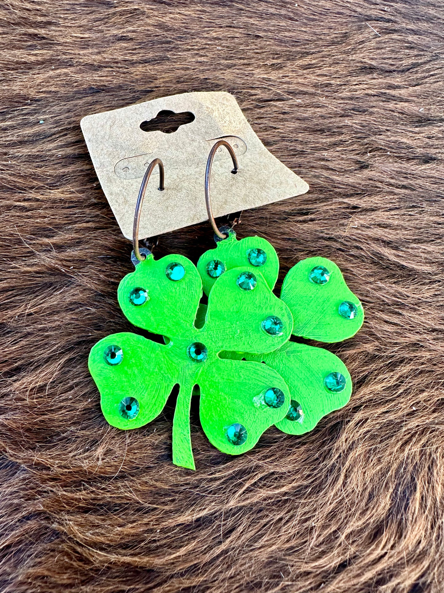 4-H CLOVER EARRINGS