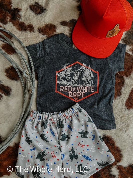 RED WHITE ROPE