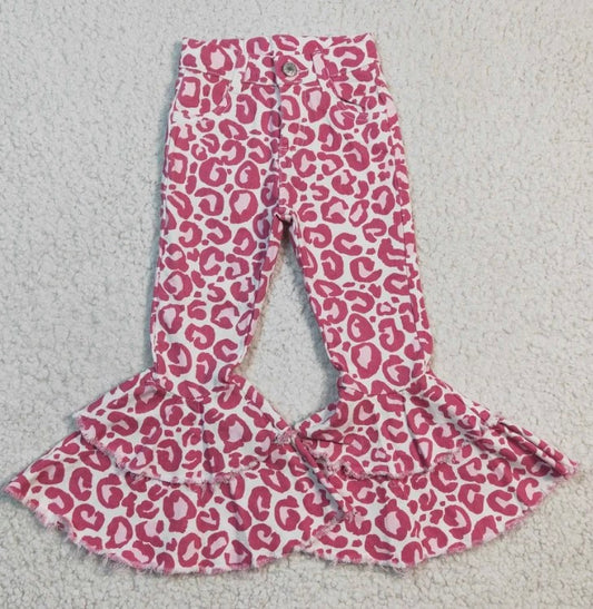 PINK LEOPARD DOUBLE BELLS