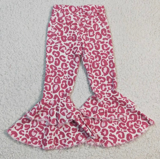 PINK LEOPARD DOUBLE BELLS