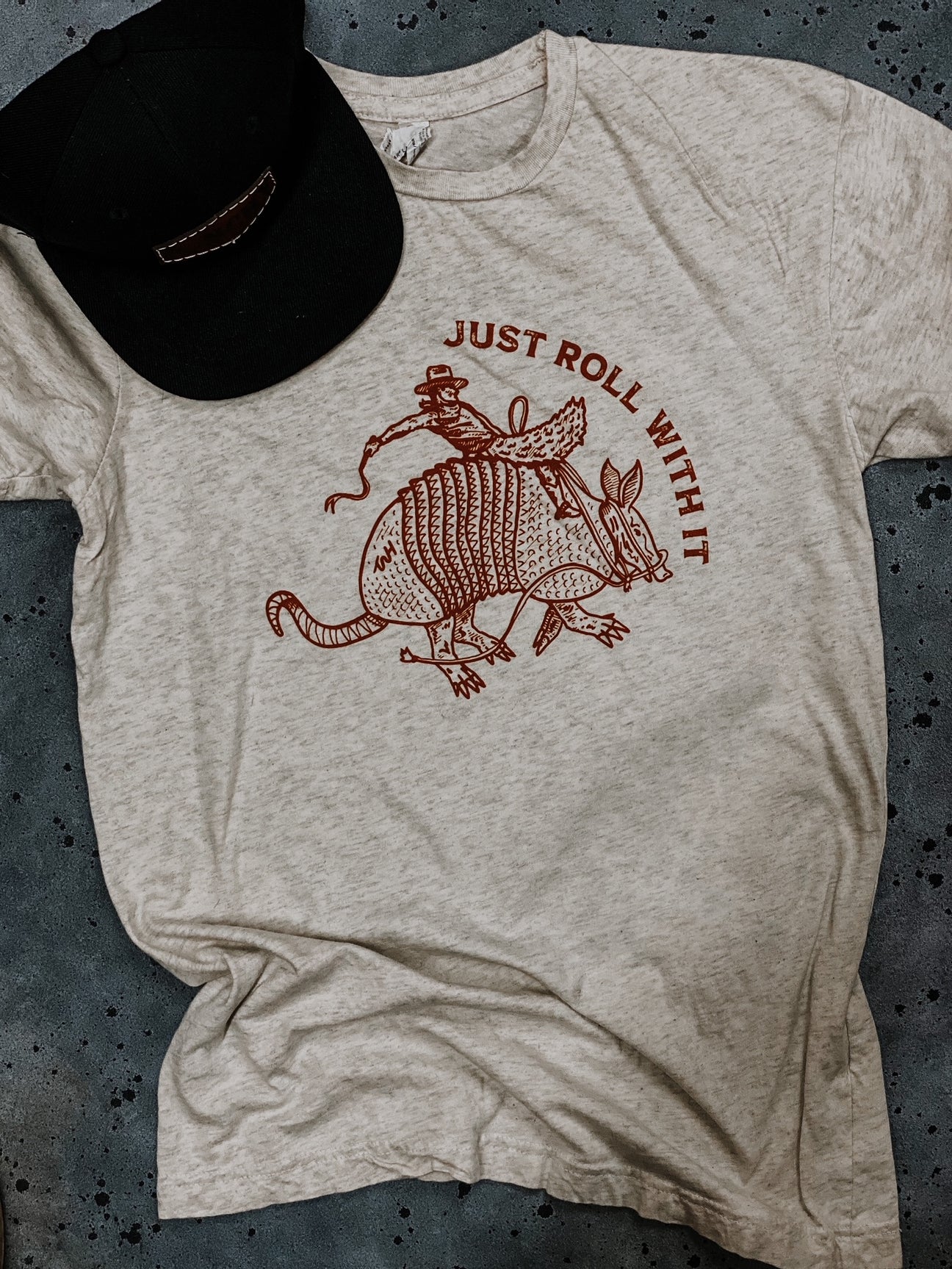 JUST ROLL WITH IT - ADULT TEE