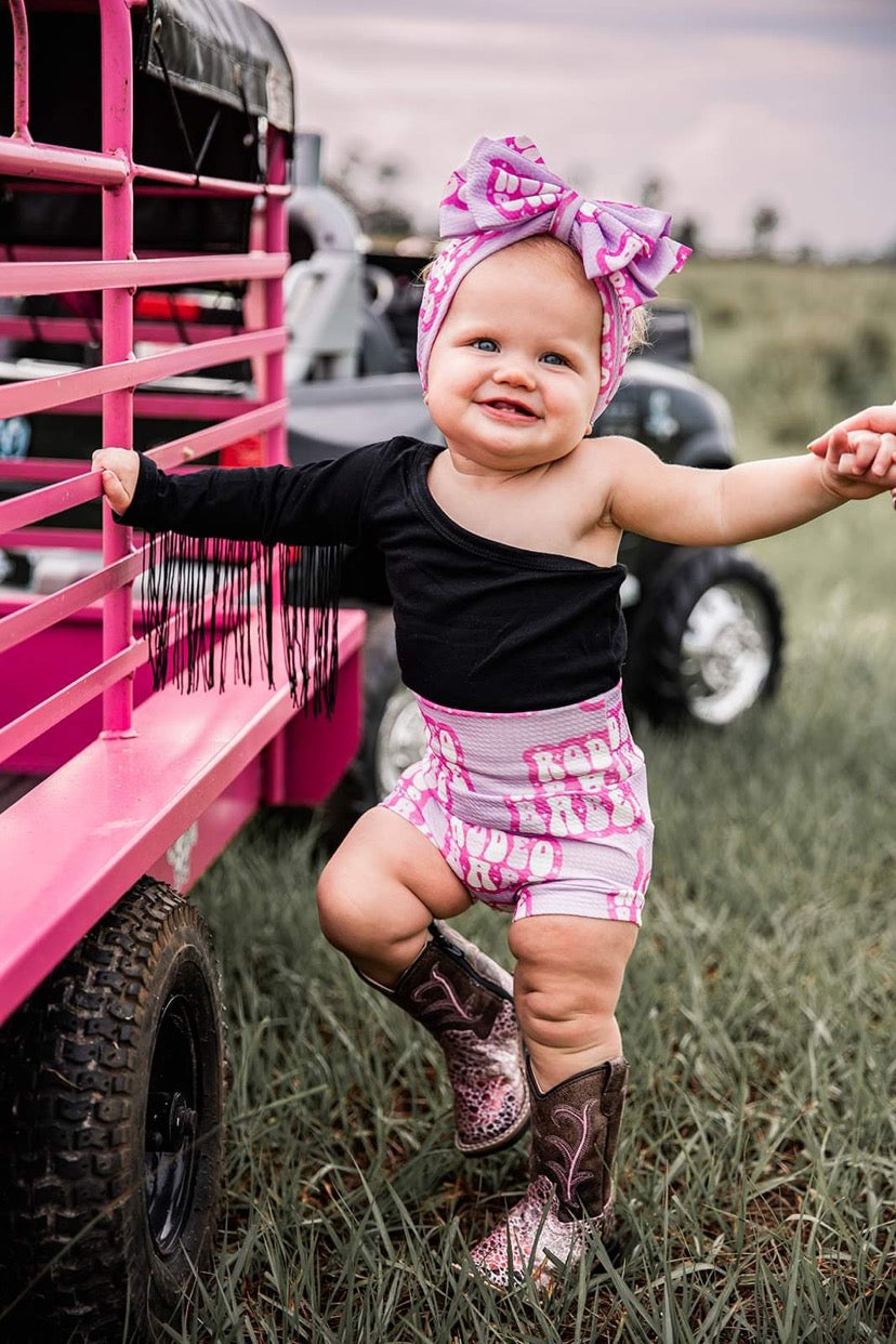 RODEO BABE BUMMIES WITH BOW