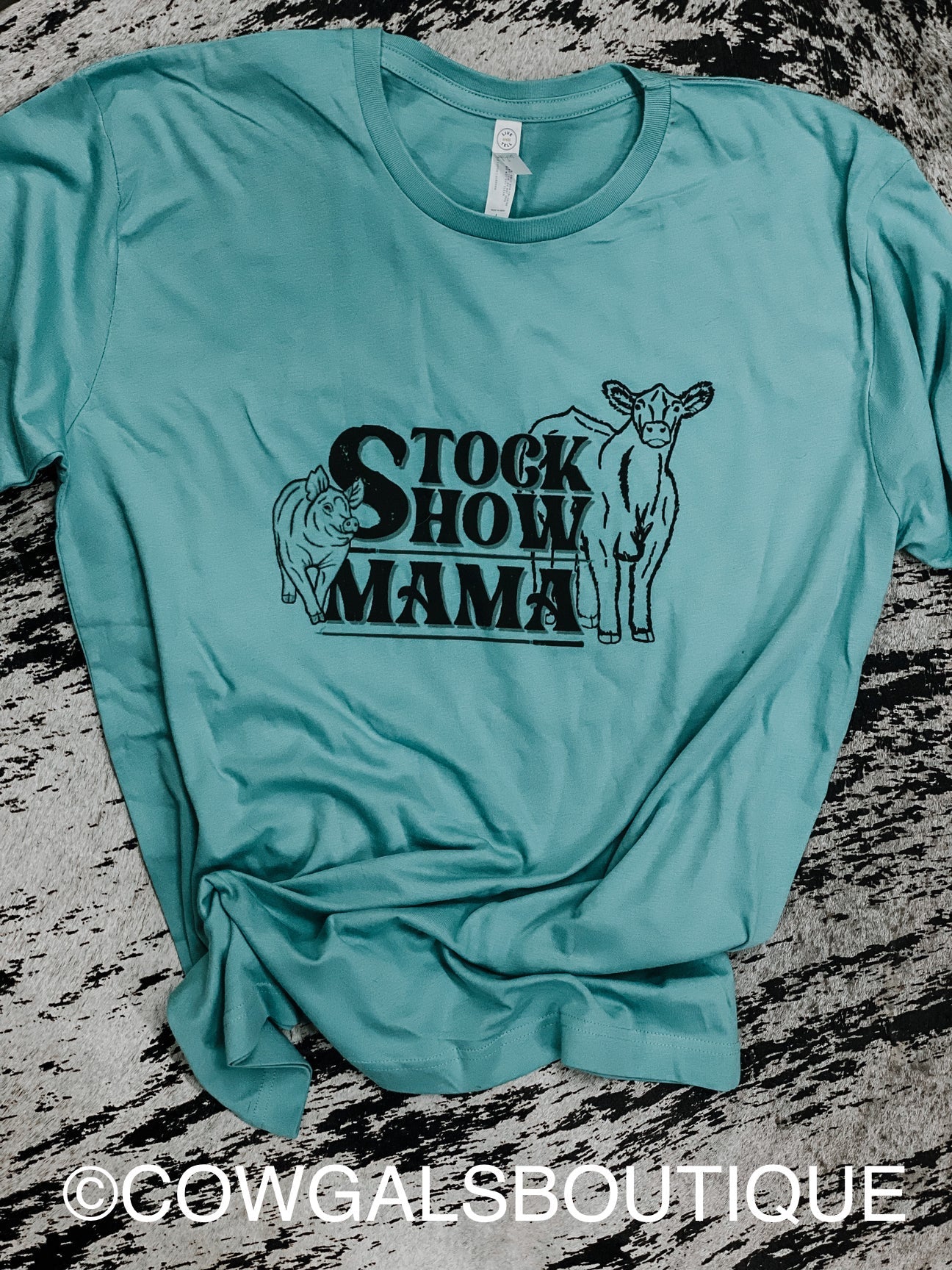 STOCK SHOW MAMA- ADULT TEE