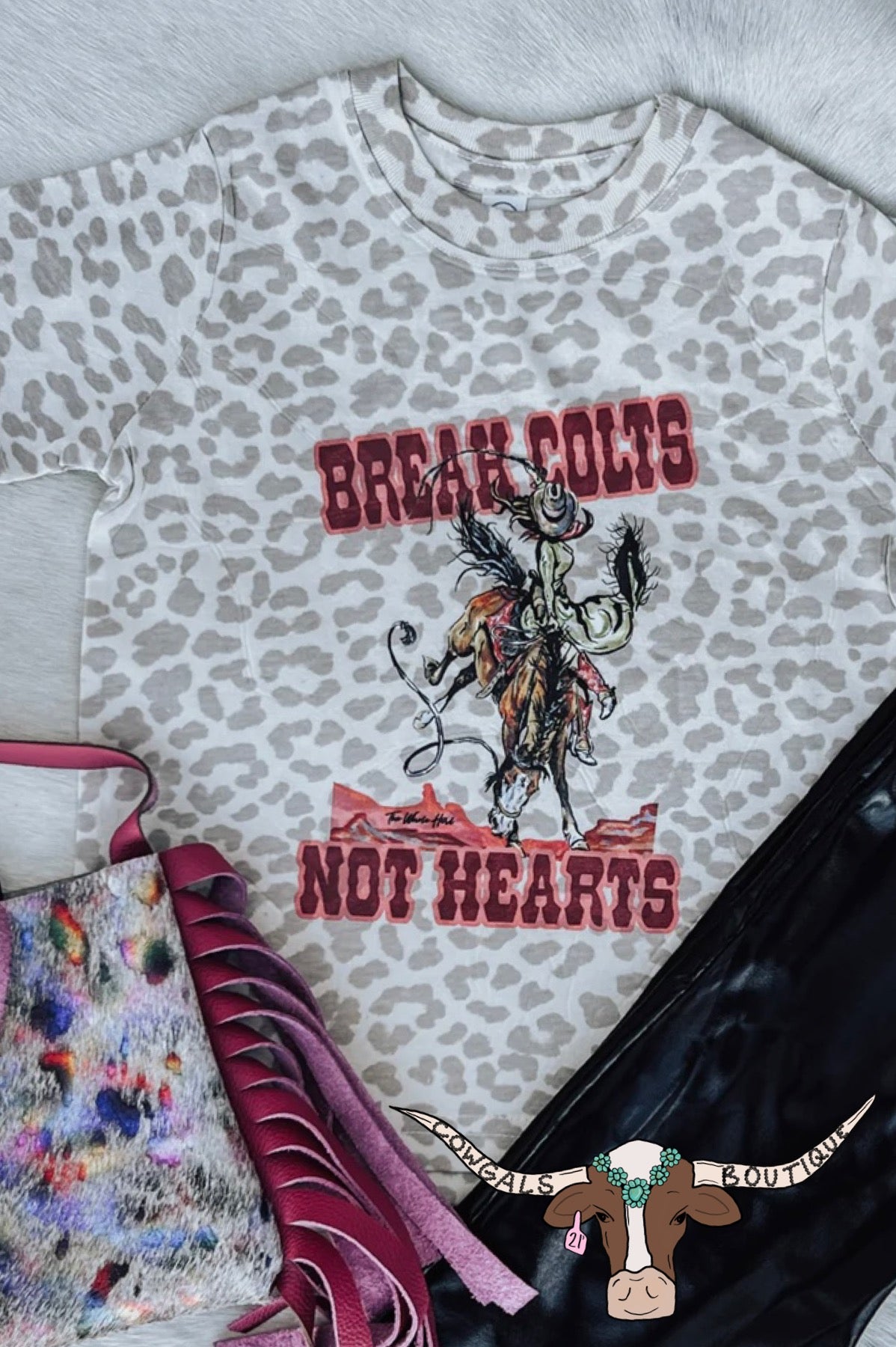 BREAK COLTS NOT HEARTS TEE