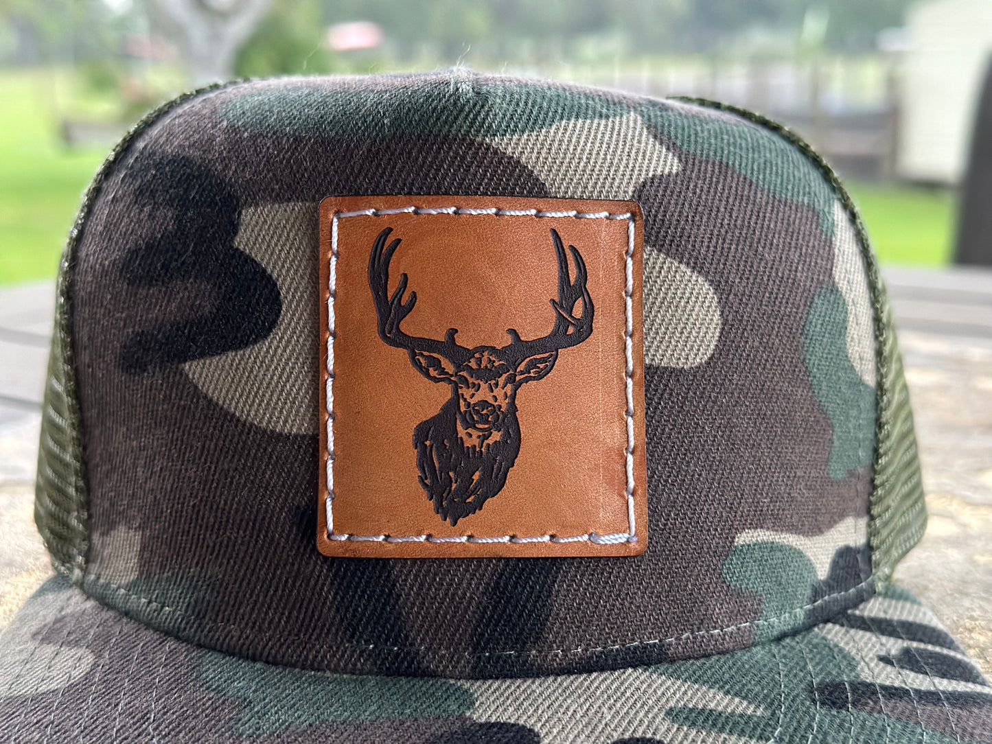 CAMO BUCK HAT