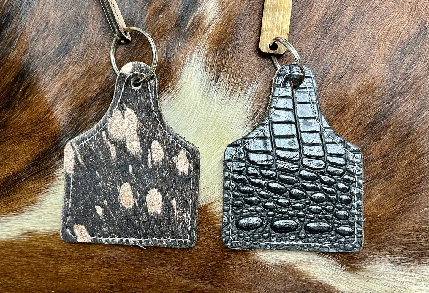 EAR TAG KEYCHAINS