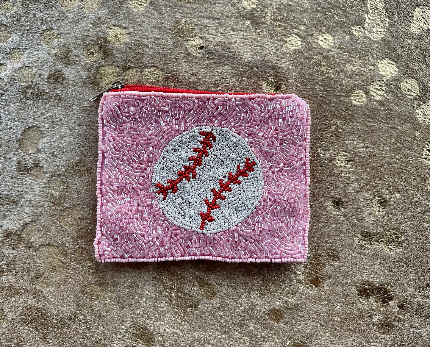 SEED BEAD COIN PURSE