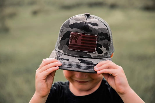 AMERICA STEER CAMO HAT